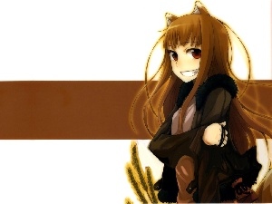 red head, Hair, Spice and Wolf