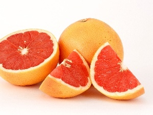 red grapefruit