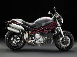 red hot, frame, Ducati Monster S4R