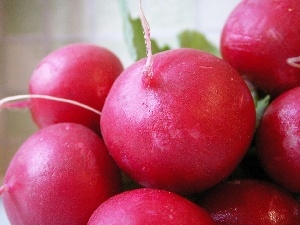 radish, red hot