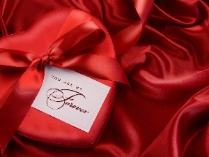ribbon, Heart, Causes, Valentine