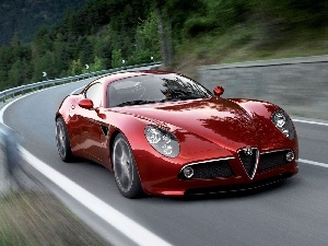 ride, test, Alfa Romeo 8C