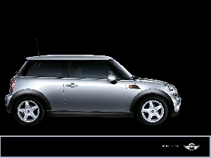 right, profile, Mini Cooper