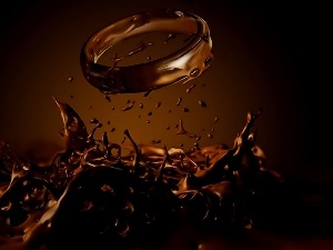 ring, Chocolate