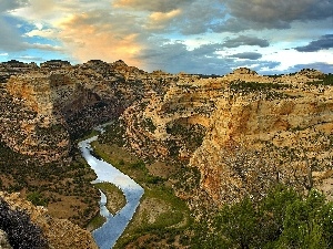 River, canyon