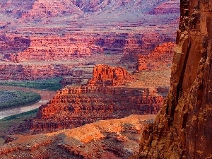 River, canyons