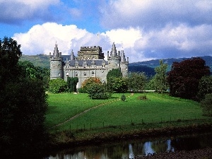 green, River, Castle