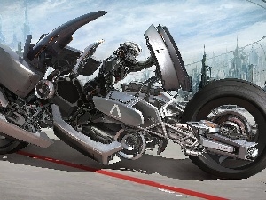Robot, Motorbike