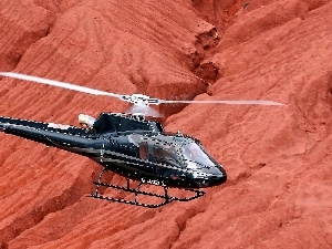 rocks, Eurocopter AS-350 Ecureuil