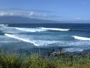 Waves, rocks, sea