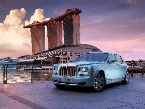 Rolls Royce Phantom, blue