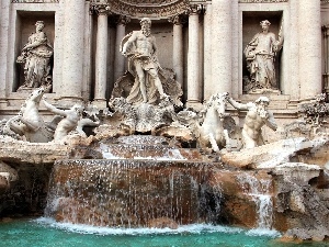 Rome, Sights, Fontanna Di Trevi