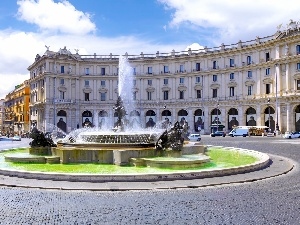 Rome, fountain