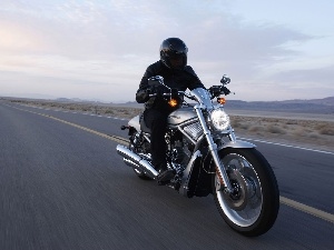 route, Harley Davidson V-Rod