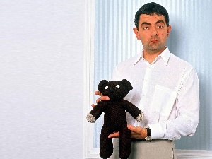 teddybear, Rowan Atkinson