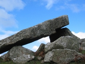 ruins, wales, great, Dolmen Carreg, Britain