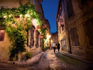 France, Saint Remy De Provence, Houses, Street