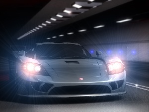 tunnel, Saleen S7