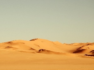 Dunes, sand, Desert