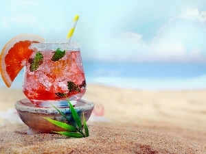 Sand, Drink, color, Sky, refreshing