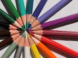 school, crayons