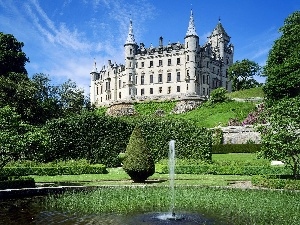 Dunrobin, Scotland, Castle