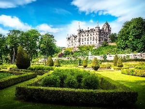 Dunrobin, Scotland, Garden