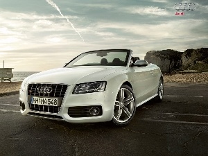 sea, Beaches, Audi S5