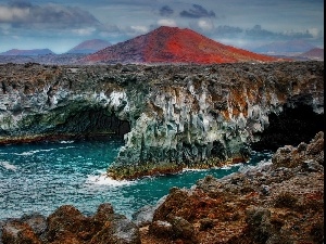 Caves, sea, Coast