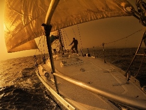 sea, Yacht