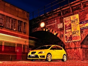 Seat Leon Cupra R, Yellow