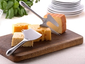 Cheese, Sera, Do, Wooden, different, slat, cutlery