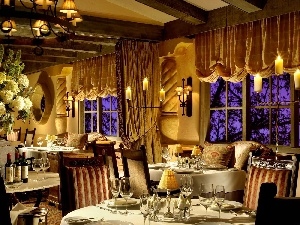 Restaurant, service, interior