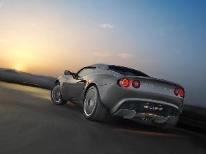 sharp, turn, Lotus Elise