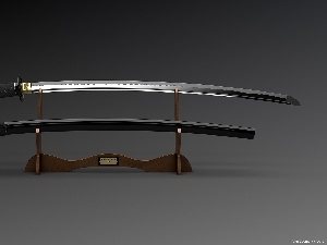samurai, sheath, sword