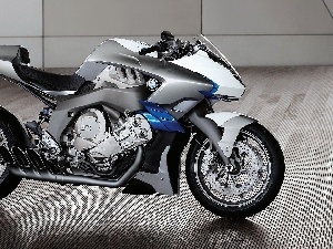 silver, Becks - motorbike, BMW