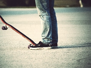 Boots, skate, legs