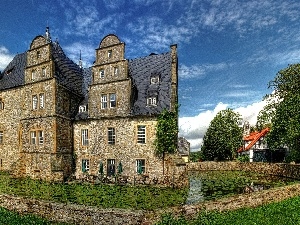 Sky, water, Castle, Restaurant