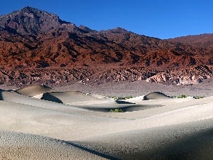 Desert, Sky, Mountains