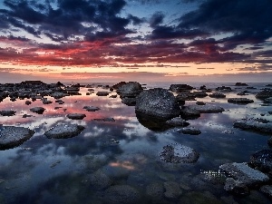 sea, Sky, Stones