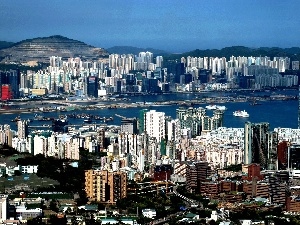 skyscraper, Town, Hong Kong