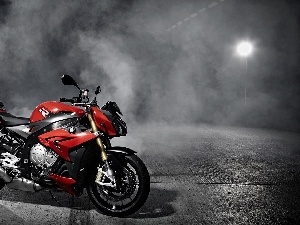 smoke, 2014, BMW, light, S1000R