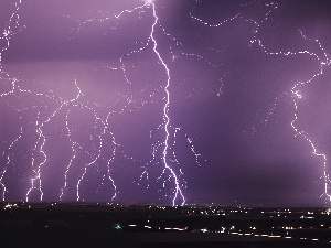 Snake River Valley, Idaho, lightning