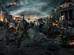 soldiers, war, movie, Stalingrad