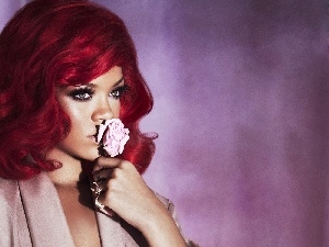 rose, songster, Rihanna