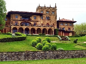 Garden, Spain, palace