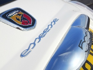 stamp, 500, emblem, Abarth