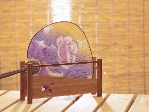 Fan, stand, japanese