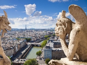 Paris, statues, France
