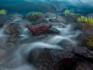 Stones, River